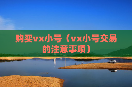 购买vx小号（vx小号交易的注意事项）